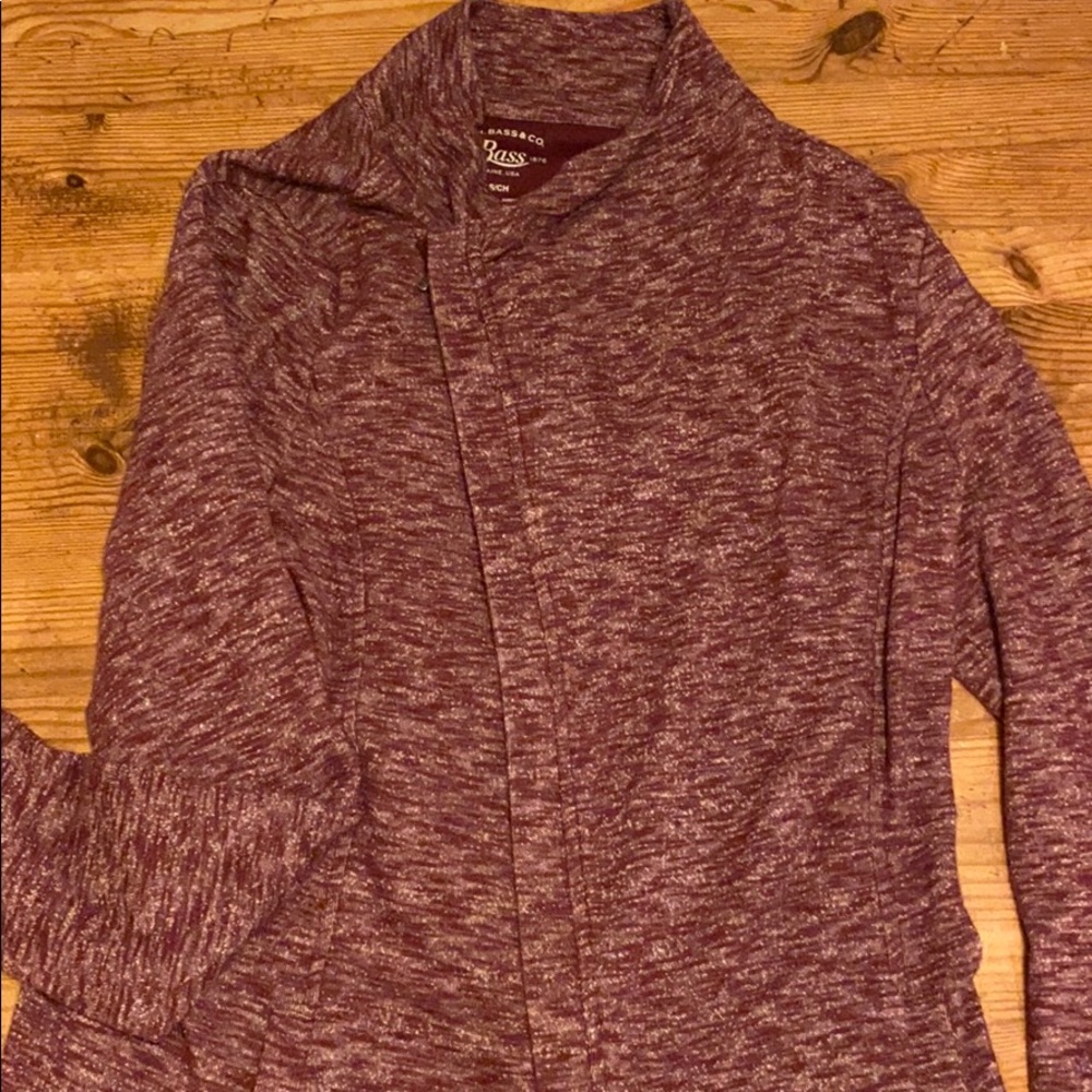 Lightweight cardigan with zipper